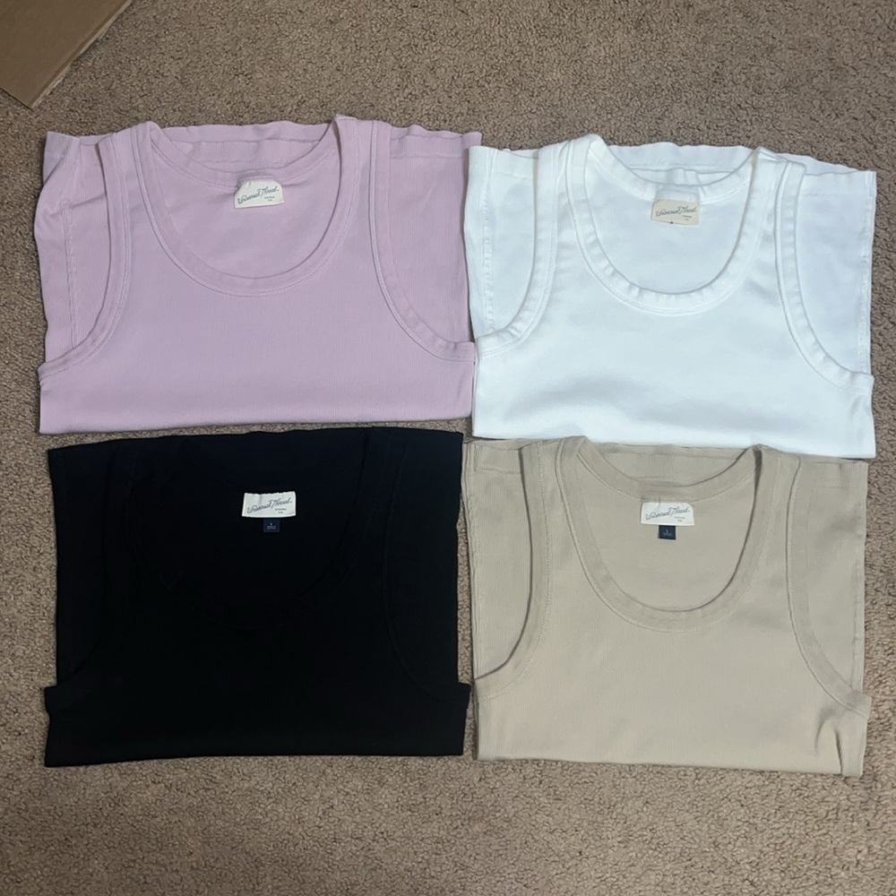 Universal Thread Bundle 90s Ribbed Stretch Tank T… - image 10